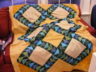 flying geese quilt