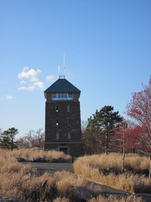 mountain tower